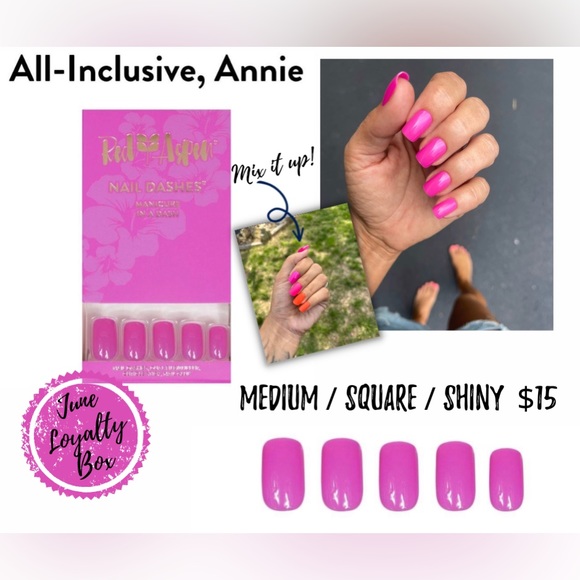 Red Aspen Nail Dashes - Picture 2 of 2